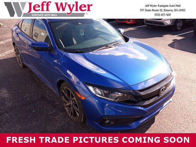 used 2021 Honda Civic car, priced at $19,020