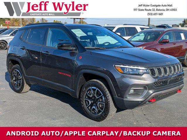 used 2024 Jeep Compass car, priced at $25,150