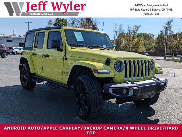 used 2023 Jeep Wrangler 4xe car, priced at $34,000