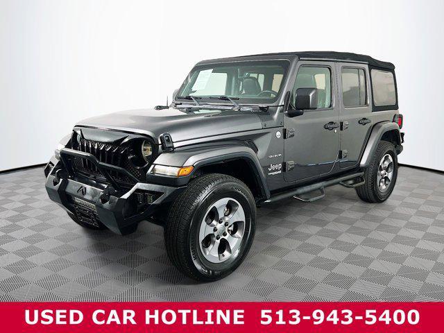 used 2018 Jeep Wrangler Unlimited car, priced at $25,947