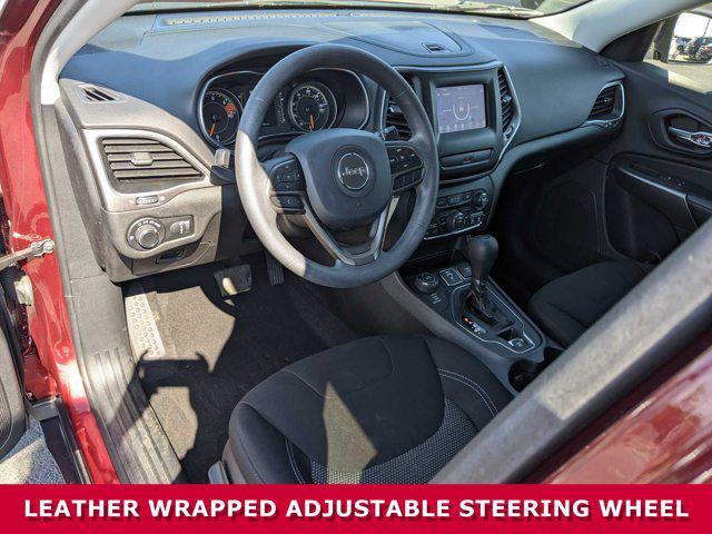 used 2020 Jeep Cherokee car, priced at $17,539