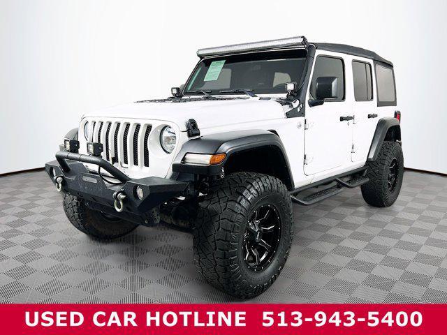 used 2020 Jeep Wrangler Unlimited car, priced at $29,599
