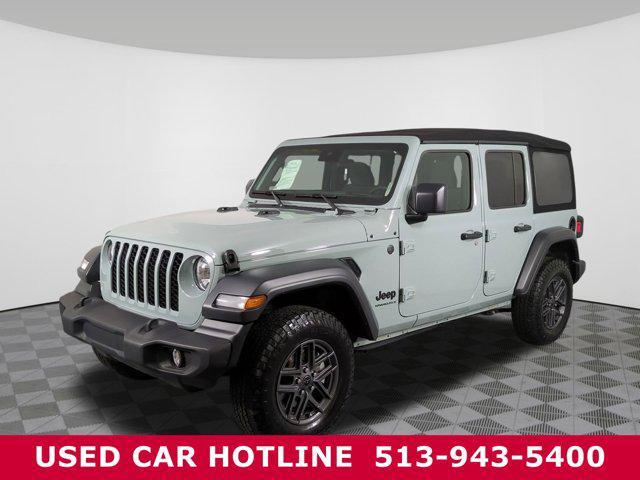 used 2024 Jeep Wrangler car, priced at $35,000