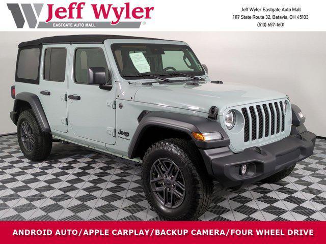 used 2024 Jeep Wrangler car, priced at $33,446