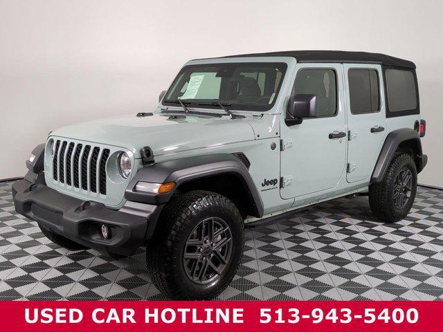 used 2024 Jeep Wrangler car, priced at $33,446