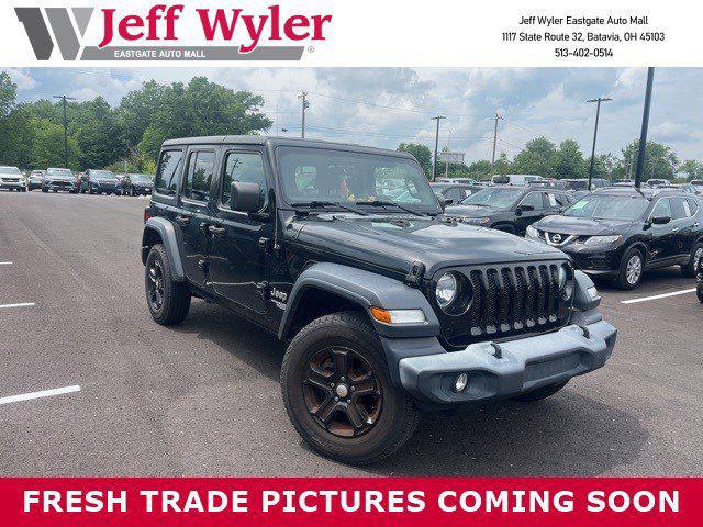 used 2019 Jeep Wrangler Unlimited car, priced at $22,703