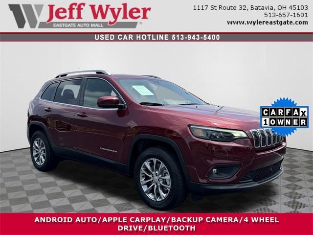 used 2021 Jeep Cherokee car, priced at $23,449