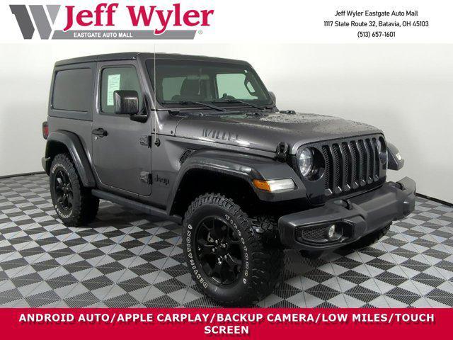 used 2021 Jeep Wrangler car, priced at $28,127