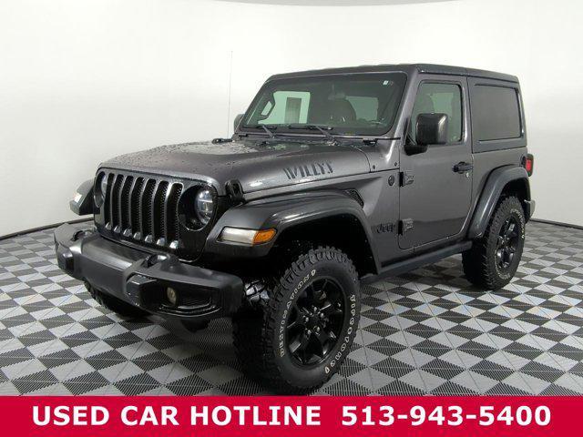 used 2021 Jeep Wrangler car, priced at $28,127