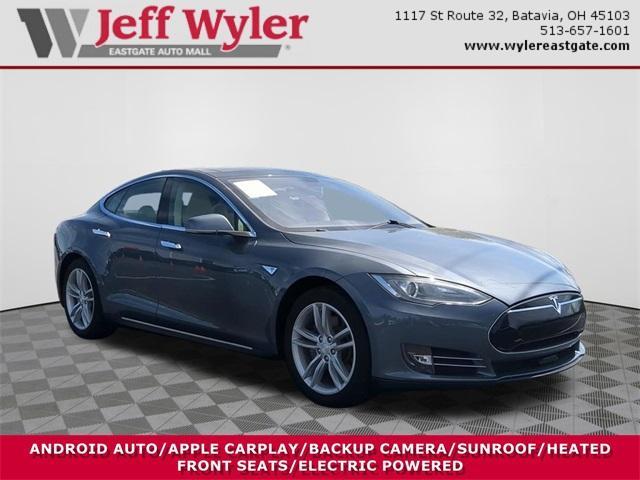 used 2014 Tesla Model S car, priced at $25,201