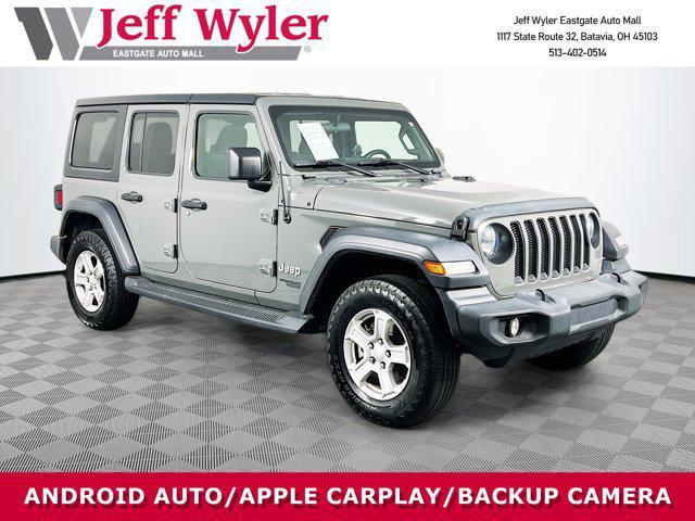 used 2020 Jeep Wrangler Unlimited car, priced at $19,960