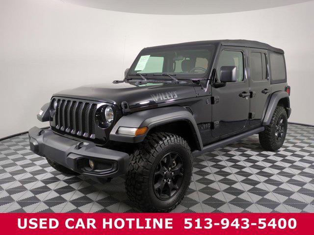 used 2022 Jeep Wrangler Unlimited car, priced at $34,414