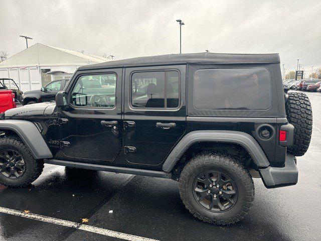 used 2022 Jeep Wrangler Unlimited car, priced at $34,347