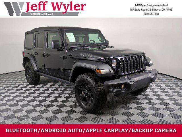 used 2022 Jeep Wrangler Unlimited car, priced at $31,201