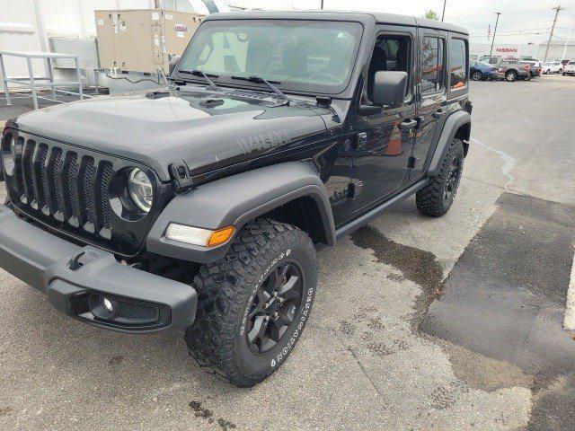 used 2021 Jeep Wrangler car, priced at $34,636