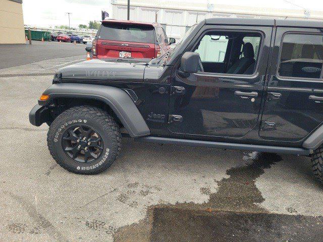 used 2021 Jeep Wrangler car, priced at $34,636