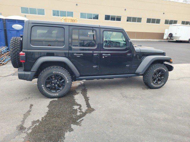 used 2021 Jeep Wrangler car, priced at $34,636