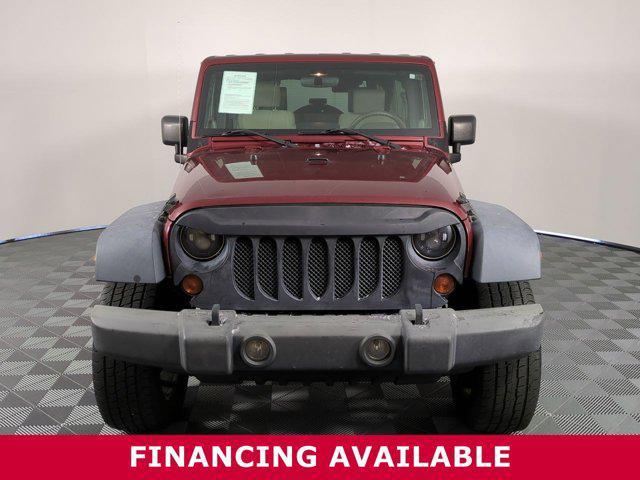 used 2009 Jeep Wrangler Unlimited car, priced at $10,598