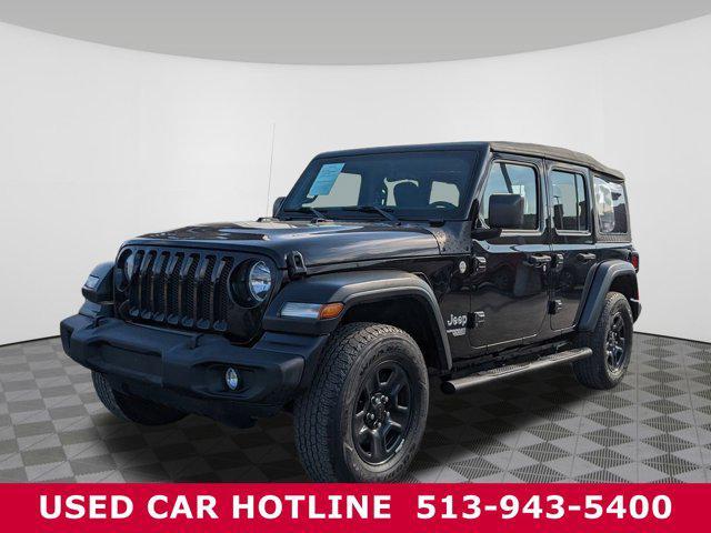 used 2020 Jeep Wrangler Unlimited car, priced at $28,699