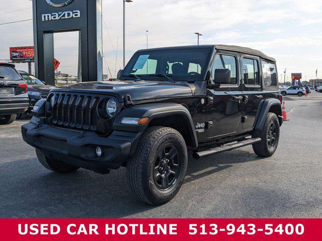 used 2020 Jeep Wrangler Unlimited car, priced at $25,219