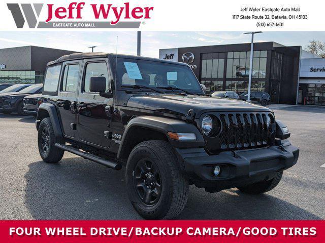 used 2020 Jeep Wrangler Unlimited car, priced at $25,219