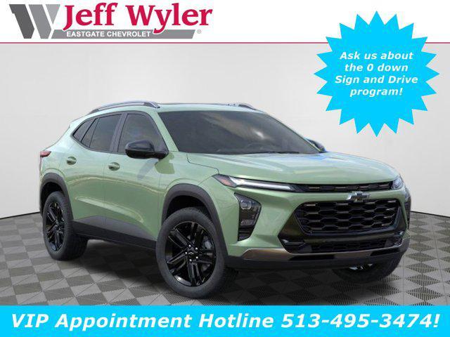 new 2025 Chevrolet Trax car, priced at $27,835