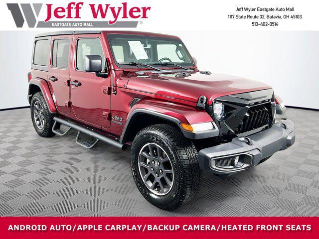 used 2021 Jeep Wrangler Unlimited car, priced at $29,240