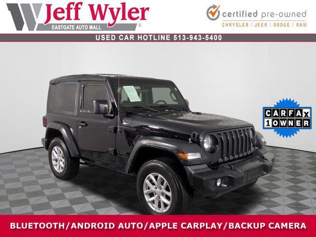 used 2023 Jeep Wrangler car, priced at $33,816