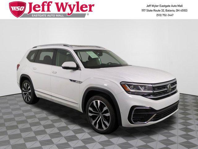 used 2021 Volkswagen Atlas car, priced at $31,488