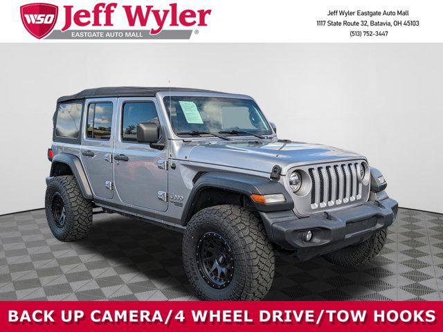 used 2018 Jeep Wrangler Unlimited car, priced at $24,729