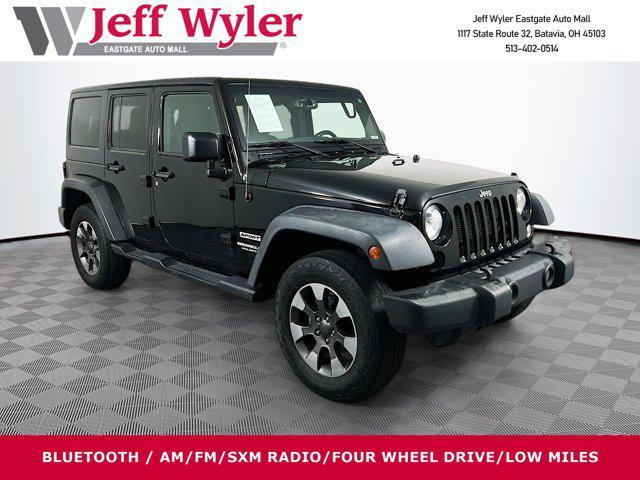 used 2017 Jeep Wrangler Unlimited car, priced at $16,675