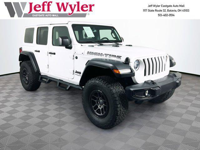 used 2022 Jeep Wrangler Unlimited car, priced at $36,832