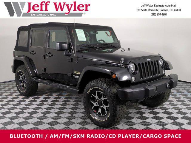 used 2015 Jeep Wrangler Unlimited car, priced at $13,958