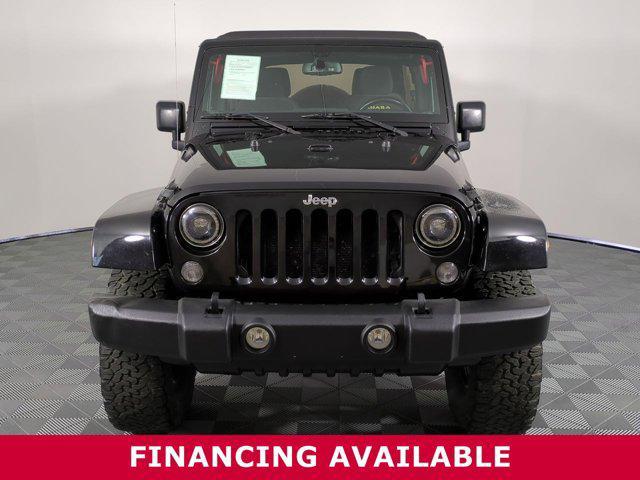 used 2015 Jeep Wrangler Unlimited car, priced at $15,855