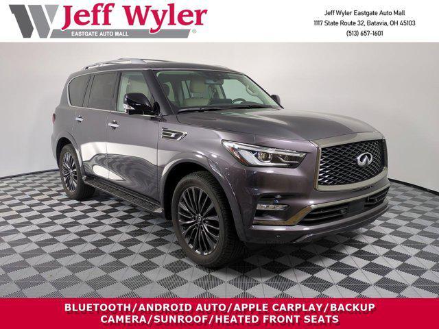 used 2024 INFINITI QX80 car, priced at $54,552