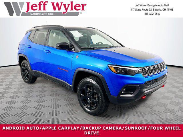 used 2023 Jeep Compass car, priced at $28,383