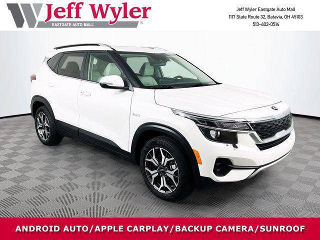 used 2021 Kia Seltos car, priced at $21,395