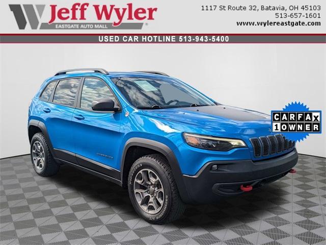 used 2021 Jeep Cherokee car, priced at $24,188