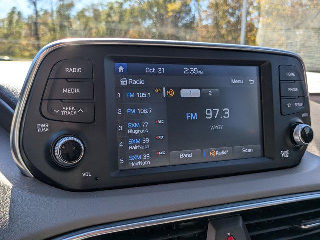 used 2019 Hyundai Santa Fe car, priced at $15,352