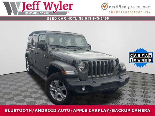 used 2020 Jeep Wrangler Unlimited car, priced at $29,701