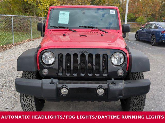 used 2017 Jeep Wrangler car, priced at $13,434