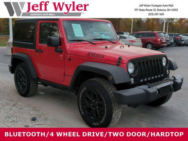 used 2017 Jeep Wrangler car, priced at $13,434