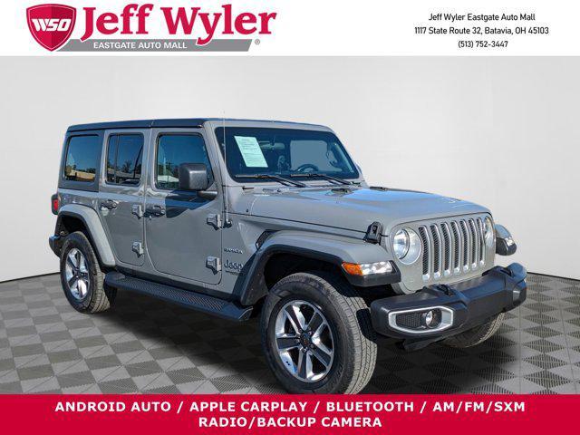 used 2021 Jeep Wrangler Unlimited car, priced at $31,887