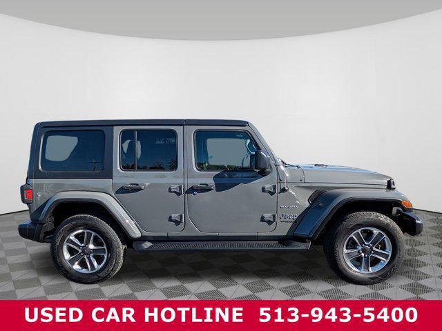 used 2021 Jeep Wrangler Unlimited car, priced at $31,887