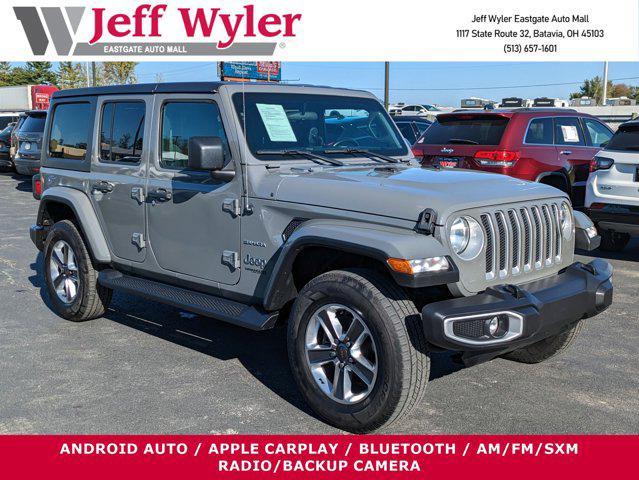 used 2021 Jeep Wrangler Unlimited car, priced at $27,989