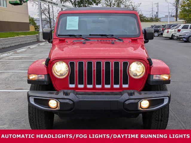 used 2021 Jeep Wrangler Unlimited car, priced at $34,771