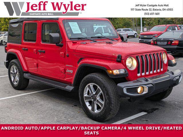 used 2021 Jeep Wrangler Unlimited car, priced at $29,698