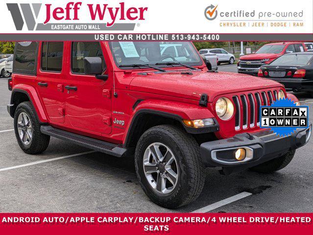 used 2021 Jeep Wrangler Unlimited car, priced at $34,771