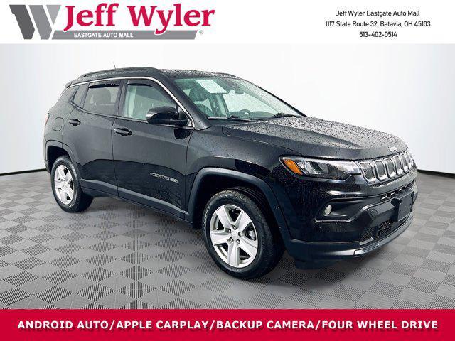used 2022 Jeep Compass car, priced at $22,384