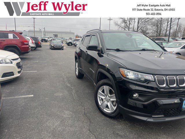 used 2022 Jeep Compass car, priced at $22,210